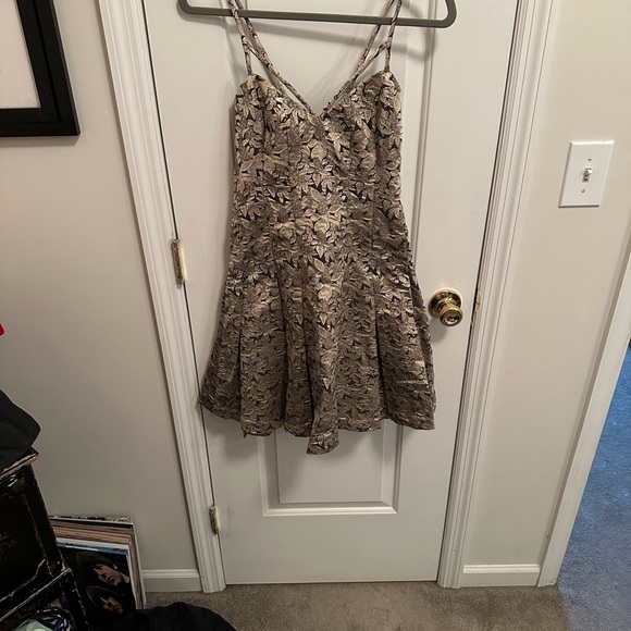 Revolve - Lovers + Friends Abbie Fit and Flare Sweetheart Dress - Picture 4 of 9